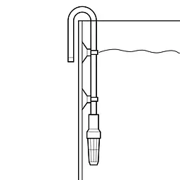 Трубка вхідна Eheim intake pipe 16/22 350мм антрацит (7334538) - мініатюра 2
