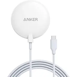 Магнітна бездротова зарядна панель Anker A2567 PowerWave Magnetic Pad Lite з кабелем USB-C довжиною 150 см, сумісна тільки з iPhon