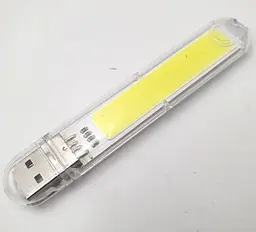 USB підсвічування COB у вигляді флешки брелока для ноутбука повербанка LED лампа світильник 10х2см UKC 0509