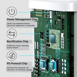 Зарядний пристрій Baseus 20W USB type-C з кабелем Lightning, PD 3.0, QC 3.0 - мініатюра 7