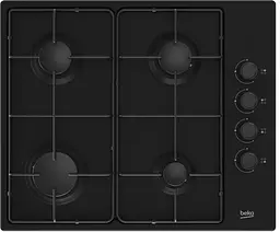 Газова варильна поверхня Beko HIGG 64123 SB Чорний (6739347)
