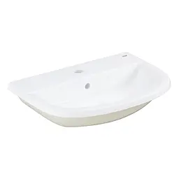 Раковина Grohe Bau Ceramic 55 см вбудованого монтажу 39422000, Білий - мініатюра 1