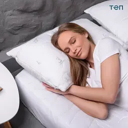 Подушка ТЕП Природа Membrana Print Pure Wool 50х70 см біла (3-00466_00000) - мініатюра 11