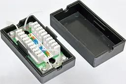 Коробка-з'єднувач Connecting box UTP Cat.5e, під забивку
