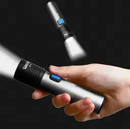 Ліхтар ручний T6 LED акумуляторний зарядка від USB кишеньковий ліхтарик UKC K31 - мініатюра 2