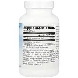 Гамма-аміномасляна кислота Source Naturals Serene Science® GABA 750 мг 90 таблеток - мініатюра 2