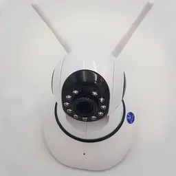 Бездротова IP смарт камера з датчиком руху нічним баченням та панорамним оглядом Wi Fi UKC V380 білий - мініатюра 4