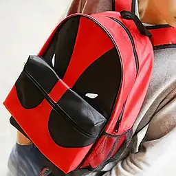 Рюкзак Deadpool Marvel Comics Superheroes чорно-червоний (rucksack DP 204) - мініатюра 6