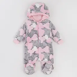 Комбінезон дитячий ЛЯЛЯ 8МХ081 рожевий 62 (1-3 міс.) - мініатюра 2