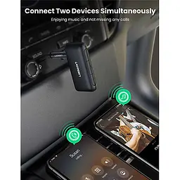 Bluetooth ресивер UGREEN 70303 CM276 bluetooth 5.0 Receiver Audio Adapter - мініатюра 2