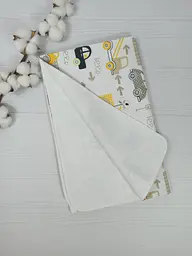 Букет з пелюшок для немовлят A.L.Babybox Потяг 16 од. Синій (BU 24365651) - мініатюра 8