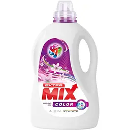 Гель для прання Extra Mix Color з ароматом свіжості 4 л