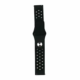 Універсальний ремінець Nike Sport Band для Samsung Gear S3 22mm Black [63216] - мініатюра 2