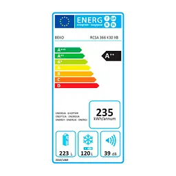 Холодильник Beko RCSA366K30XB - мініатюра 3
