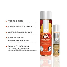 Комплект лубрикантів System JO GWP Peaches & Cream - мініатюра 3