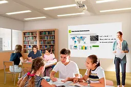 Проєктор Epson EB-L260F FHD 4600 lm LASER 1.32-2.12 Wi-Fi - мініатюра 2