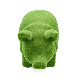 Декоративна фігурка Engard Green pig 35х15х18 см (PG-01) - мініатюра 4
