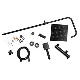 Душова система Yoka Flova 25 black BP.FLOVA 25 BLK, Чорний матовий - мініатюра 11