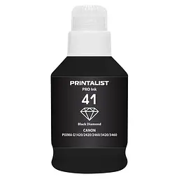 Чорнило PRINTALIST GI-41 для Canon Pixma G2420/3420 190г Black пігментне (PL41BP) - мініатюра 6