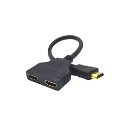 Кабель HDMI-2xHDMI 30см