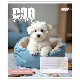 Набір зошитів Yes Dog too pup А5 12 аркушів у лінію 25 шт. (768732) - мініатюра 5