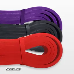 Гумові петлі EasyFit: набір 2-45 кг (3 шт) - мініатюра 4