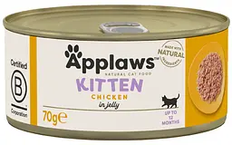 Консерви для кошенят Applaws Kitten Chicken in Jelly з куркою в желе, 70г