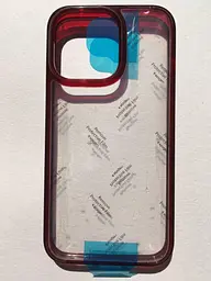 Оригінальний протиударний чохол для iPhone 13 Pro (6.1") Spigen Ultra Hybrid Red Crystal (ACS03263) - мініатюра 10