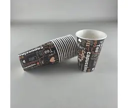 Склянки паперові одноразові 340 мл Юніта COFFEE h11 (50 шт.)