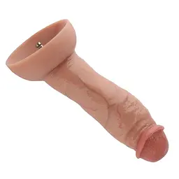 Фалоімітатор Hismith Hyper Realistic Silicone Dildo KlicLok гіперреалістичний для секс-машин - мініатюра 5