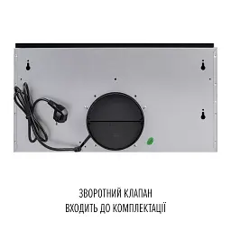 Витяжка телескопічна Perfelli TL 6622 BL 1000 LED - мініатюра 9