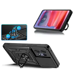Чохол до мобільного телефона BeCover Military Motorola Edge 50 Pro Black (712161) - мініатюра 2