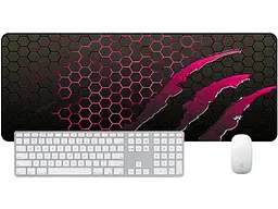 Килимок для миші Voltronic Honeycomb Black/Pink (S2382) - мініатюра 3