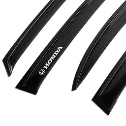 Дефлектори вікон вітровіки для Honda Civic 4D 2006-2011 3M Скотч Voron Glass - мініатюра 6