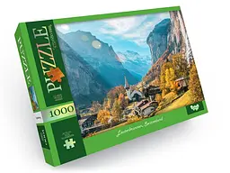 Пазли Lauterbrunnen, Switzerland, 1000 елементів, C1000-12-07