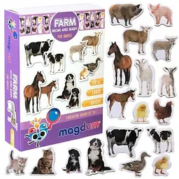 Магнітний набір Magdum Magnetic set Farm Mom and Baby (ML4031-08 EN)