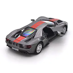 Дитяча автомодель FORD GT 2019 TechnoDrive 250338U, сірий, 1:32 - мініатюра 8