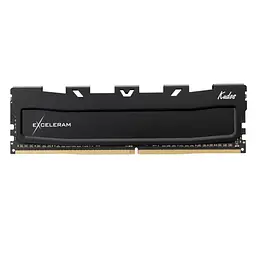 Модуль пам'яті Exceleram DDR4 16GB 3200MHz Black Kudos (EKBLACK4163216X) - мініатюра 1