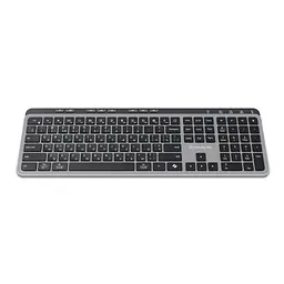 Клавіатура REAL-EL RK-737W Wireless/Bluetooth Black/Grey (EL123100060) - мініатюра 5