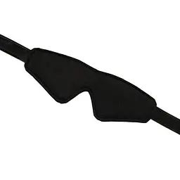 Маска на очі Liebe Seele Boudoir Amor Blindfold Black, щільне прилягання, оксамитовий фініш - мініатюра 4