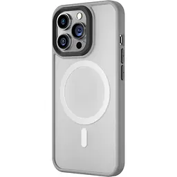 Чохол Blueo Frosted Anti-Drop with MagSafe для Apple iPhone 15 Pro Max Grey (BK5934-I15PMGR) [102956] - мініатюра 2