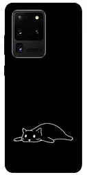 TPU чохол Demsky Lazy cat для Samsung Galaxy S20 Ultra