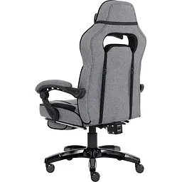 Геймерське крісло GT Racer сіре з чорним (X-2749-1 Fabric Gray/Black Suede) - мініатюра 5
