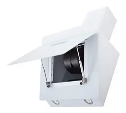 Витяжка Interline BRAVO WH A/60/GL/K - мініатюра 5