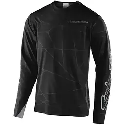 Велоджерсі Troy Lee Designs Sprint Ultra Jersey Podium Black/Silver S (1106-356778002)
