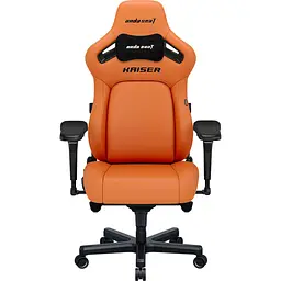 Геймерське крісло Anda Seat Kaiser 4 XL Leather Blaze Orange [AD12YDDC-XLL-20-O-PV/C] [121769]
