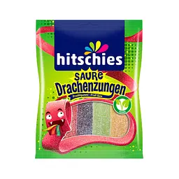 Цукерки жув. Hitschies Saure Drachenzungen 125 г