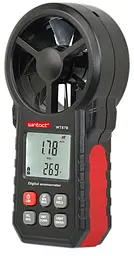 Анемометр крильчастий USB, Bluetooth 0,3-30м/с, -10-45°C wintact 16,5х8,5х3,9 см hoz0010078 - мініатюра 2