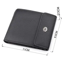 Гаманець ST Leather 18313 (ST155) чорний шкіряний - мініатюра 7