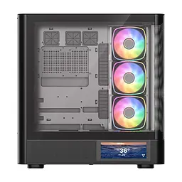 Корпус для ПК Modecom VOLCANO AQ400 ARGB (MC-A-AQ400-4FA-B) - мініатюра 10